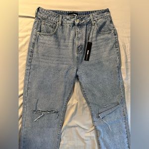 “Bend The Rules Slouch” fit jeans - Light blue wash size 13